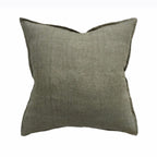 Cassia  Feather 55x55cm Cushion - moss