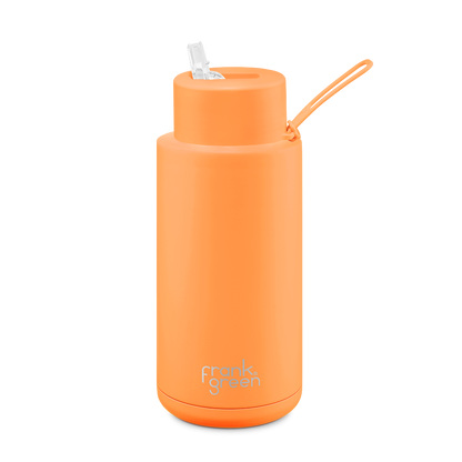 Frank Green Ceramic Reusable Bottle 34oz Straw Lid