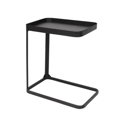 STUDIO Sofa Side Table Black Rectangular