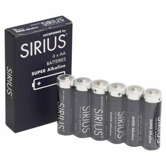 Sirius AA Deco Power Battery Pack Of 6