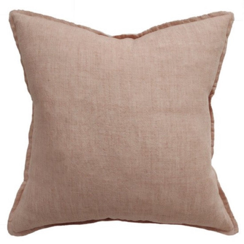 Cassia  Feather 55x55cm Cushion - toasted coconut