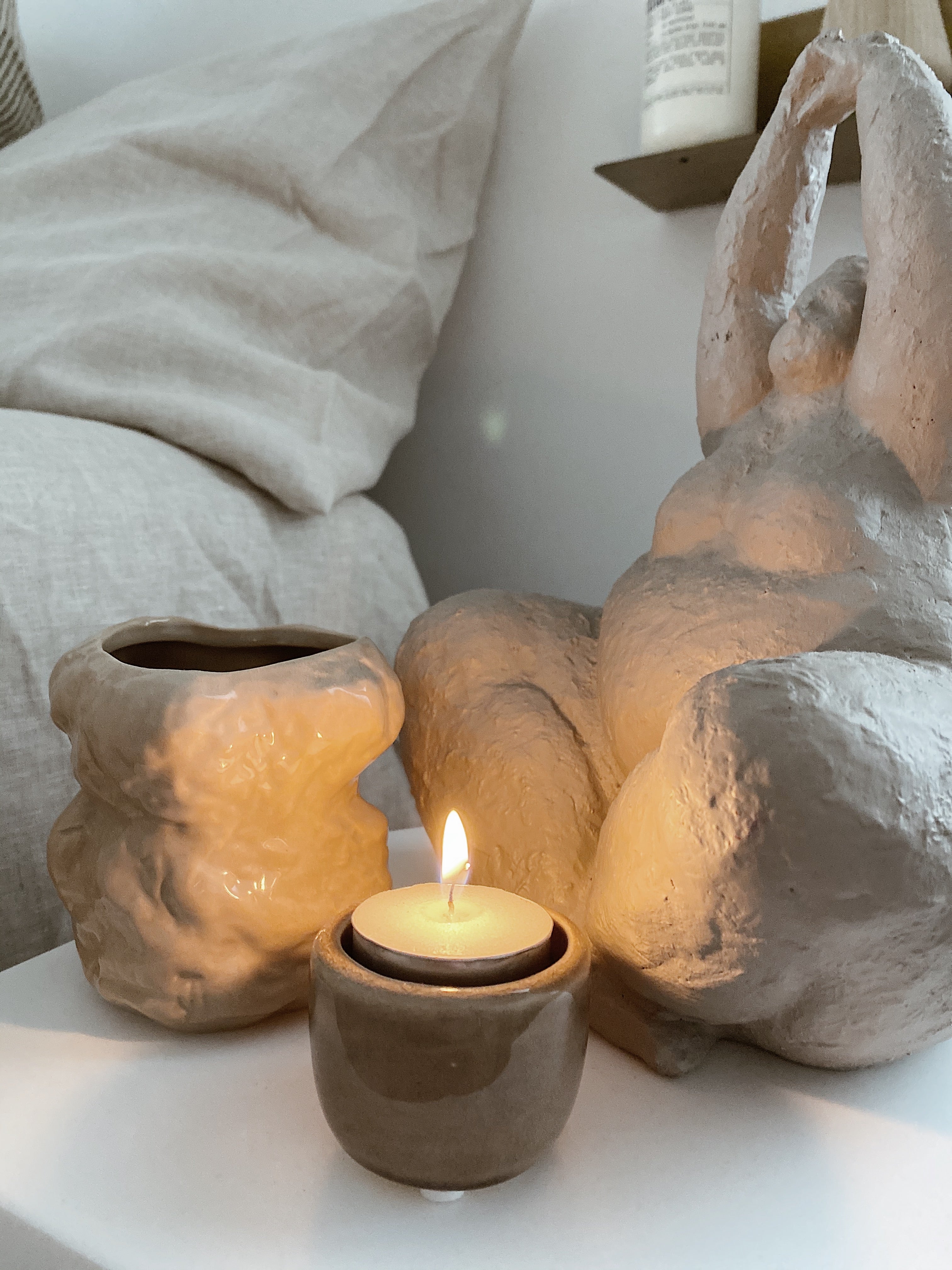 BROSTE Tea Light Candle Holder