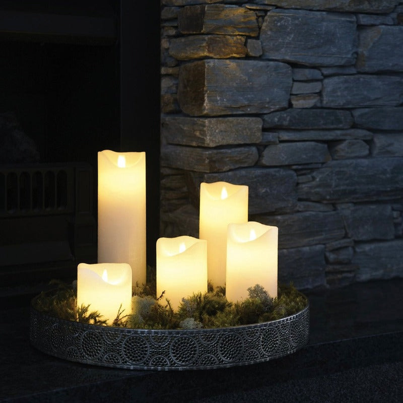 SIRIUS Sara Candle S/3 D75 White