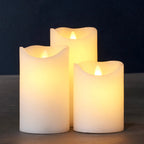 SIRIUS Sara Candle S/3 D75 White