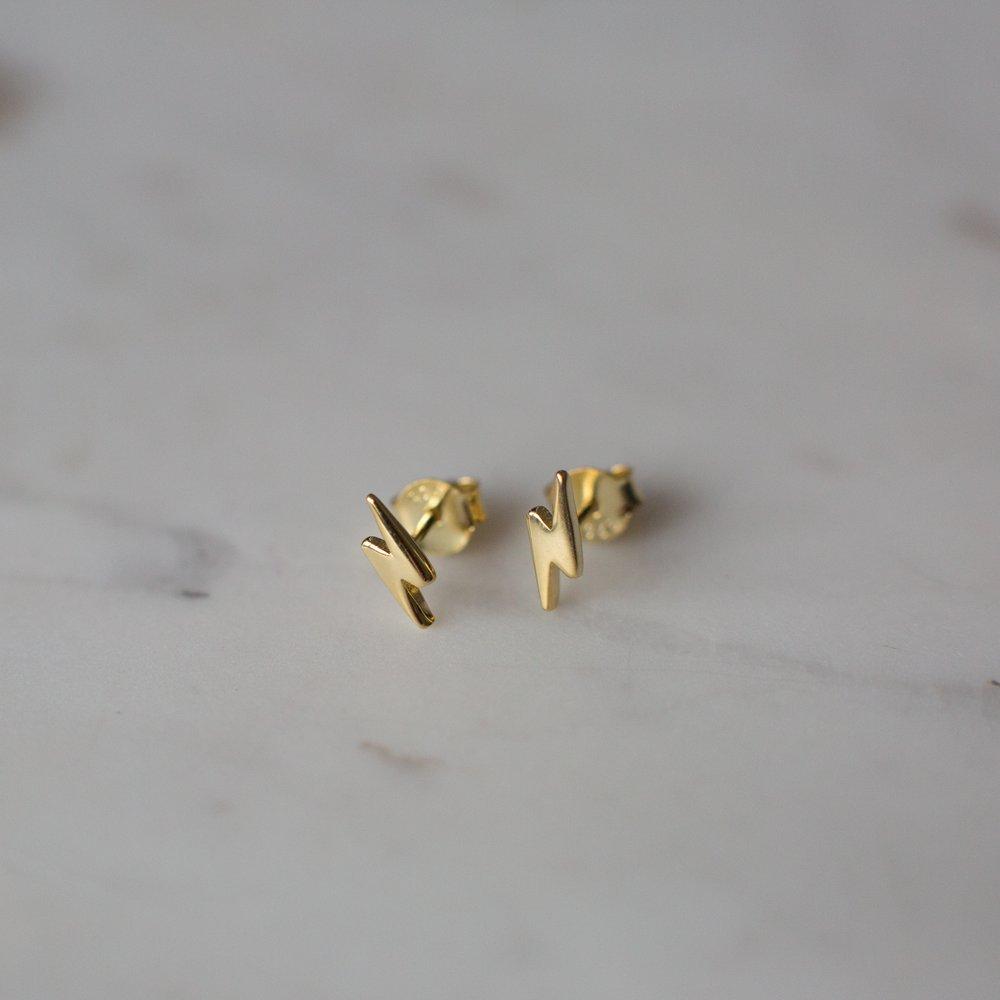 SOPHIE FLASHY STUD EARRINGS