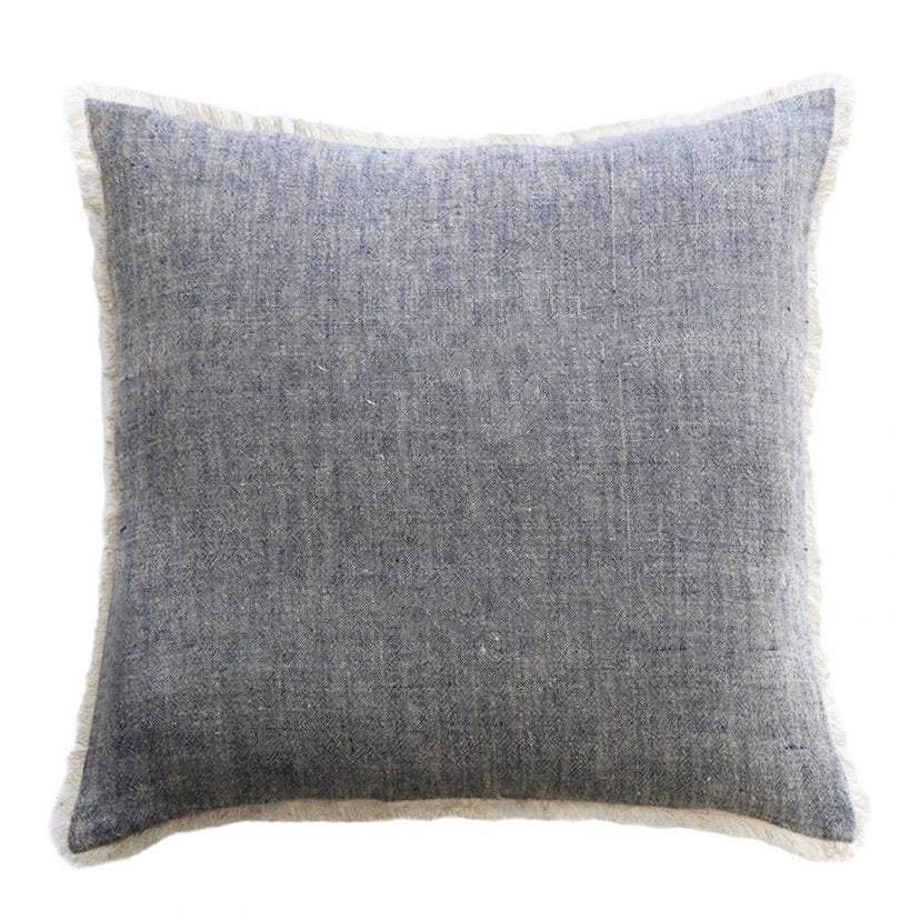 Keaton Cushion Navy/Natural