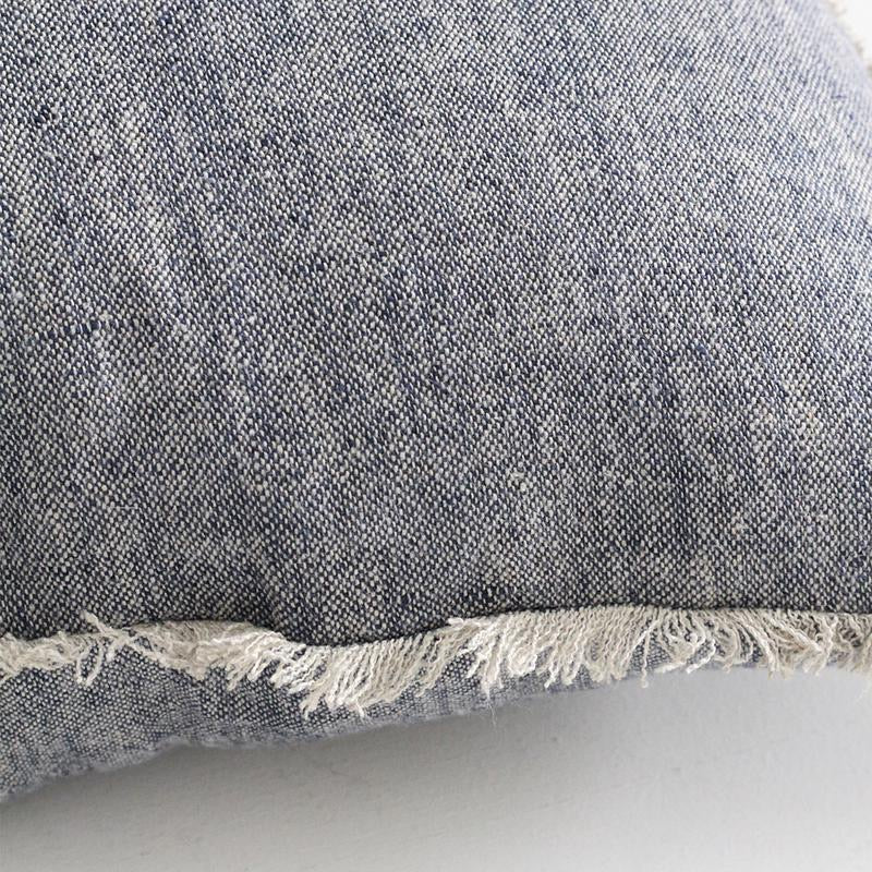 Keaton Cushion Navy/Natural