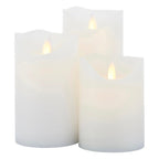 SIRIUS Sara Candle S/3 D75 White