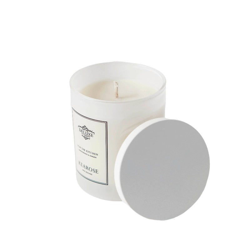Lemongrass & Ginger - White Kitchen Candle