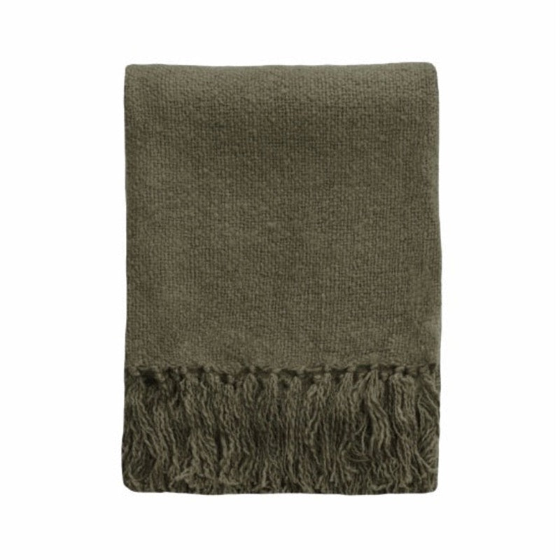 Serenade Olive 125x150cm Throw