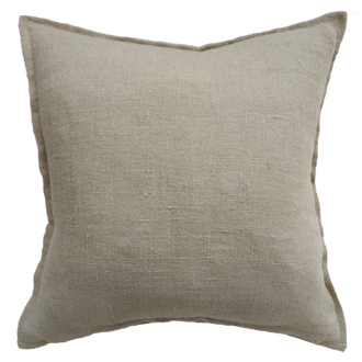 FLAXMILL CUSHION - Doeskin