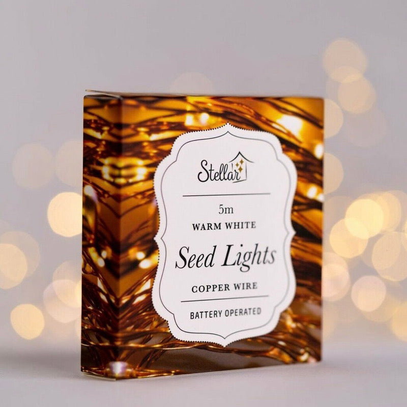 5M COPPER WIRE WARM WHITE SEEDLIGHT