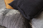 FLAXMILL BLACK CUSHION